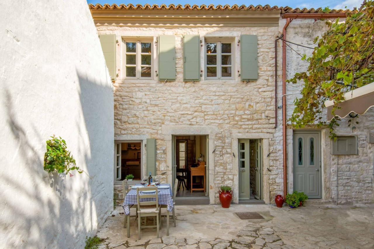 Lakka Stone House 0 Apartment ไกออส ภายนอก รูปภาพ