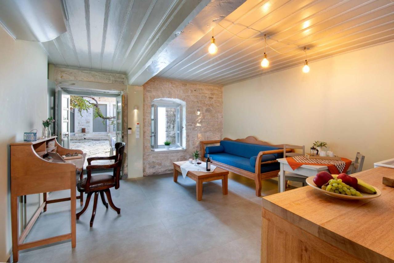 Lakka Stone House 0 Apartment ไกออส ภายนอก รูปภาพ